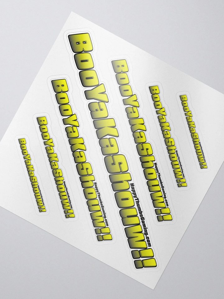 BooYaKaShouw Sticker Pack (7 Stickers) product image (2)