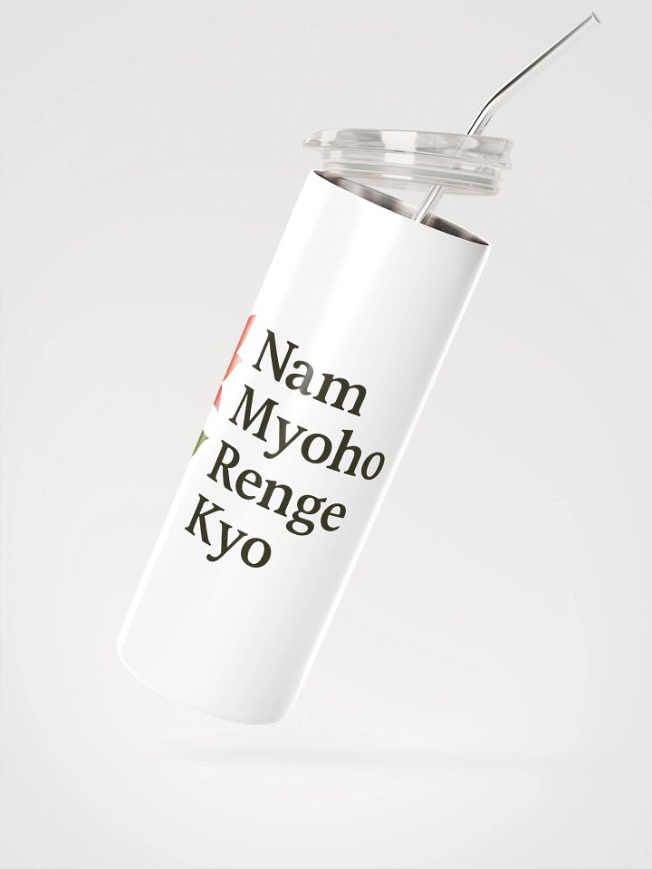 Nam Myoho Renge Kyo Stainless Steel Tumbler – 20oz product image (2)