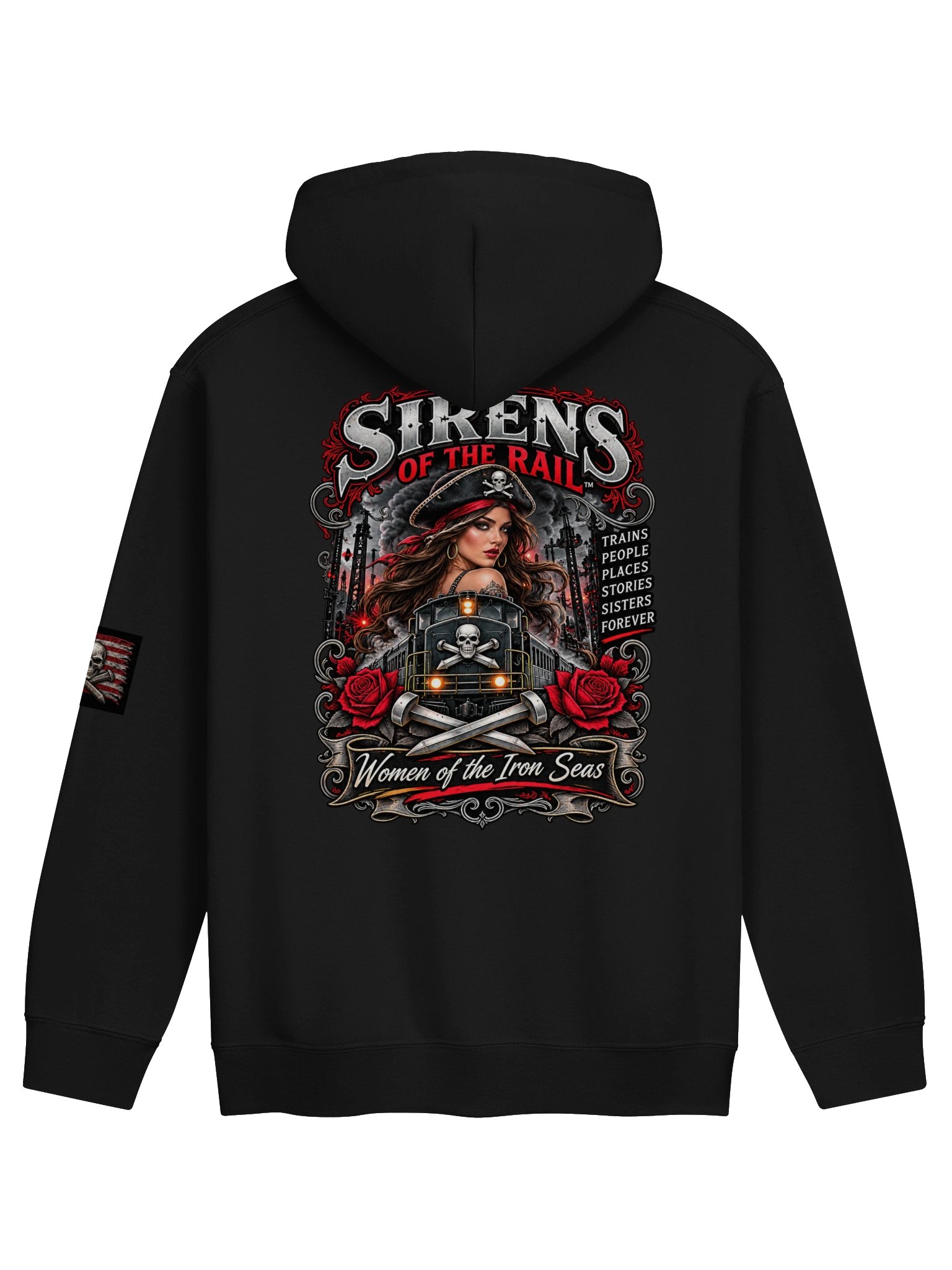 Sirens of the Rail™ Unisex Hoodie — Special Drop product image (2)