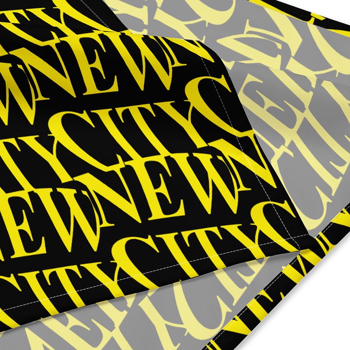 NEW CITY Black n Yellow Bandana product image (4)