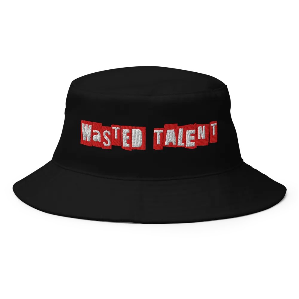 Wasted Talent Cutout Bucket Hat product image (1)