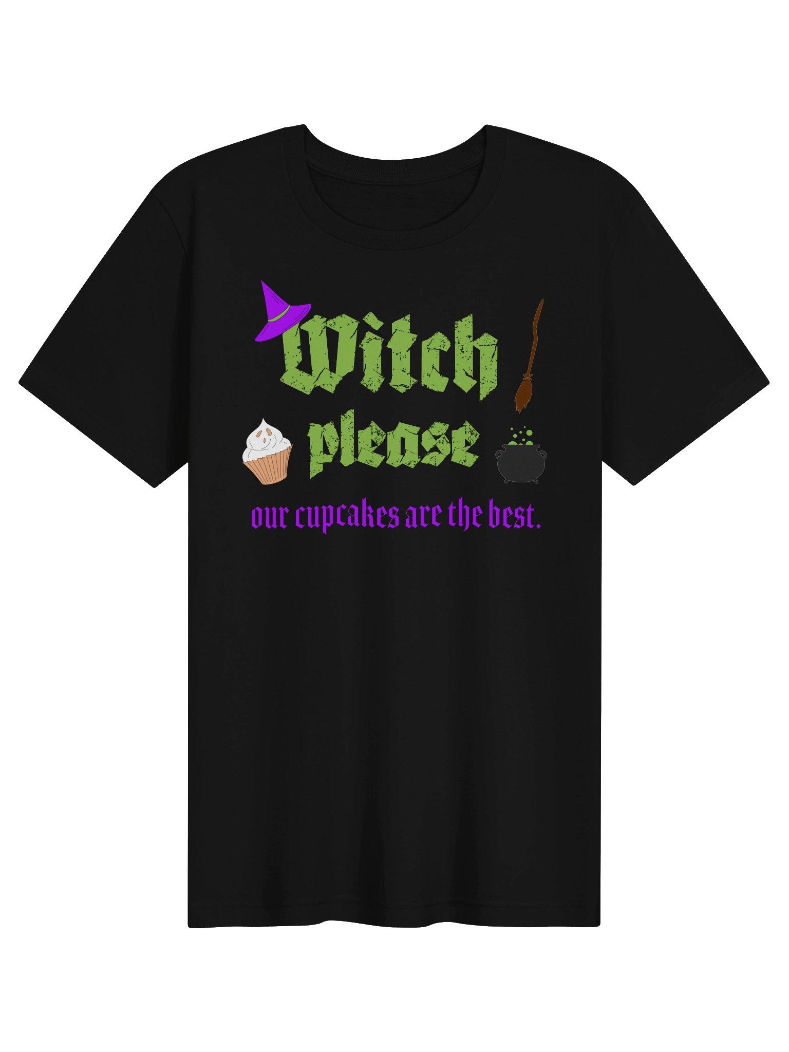Witch Please Halloween Cupcake Tee product image (1)