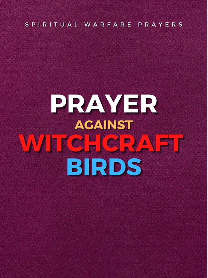 Prayer Against Witchcraft Birds product image (1)