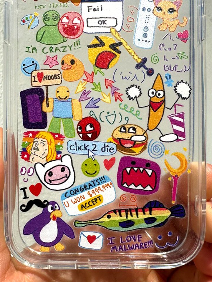 doodle phone case product image (2)