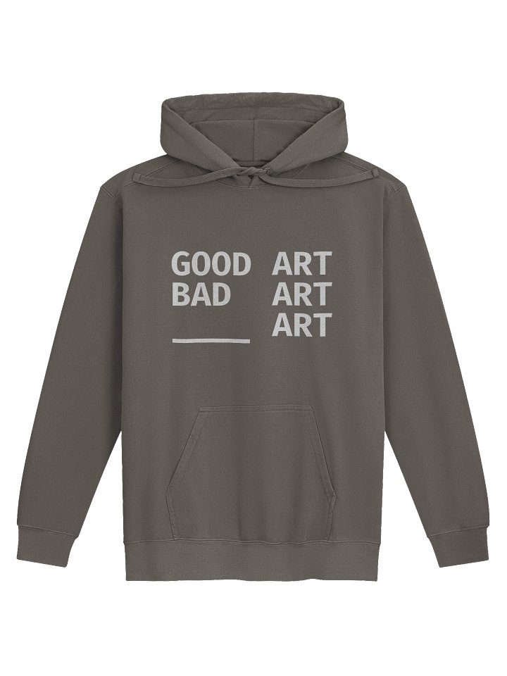 "Good Art Bad Art" Hoodie product image (1)