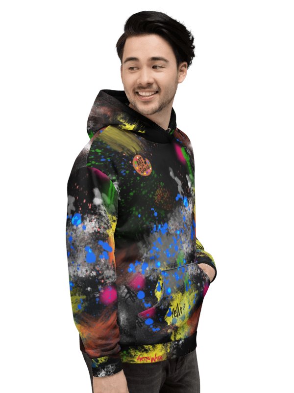 SplatterWear 'Color Splash' Unisex Art Hoodie product image (7)