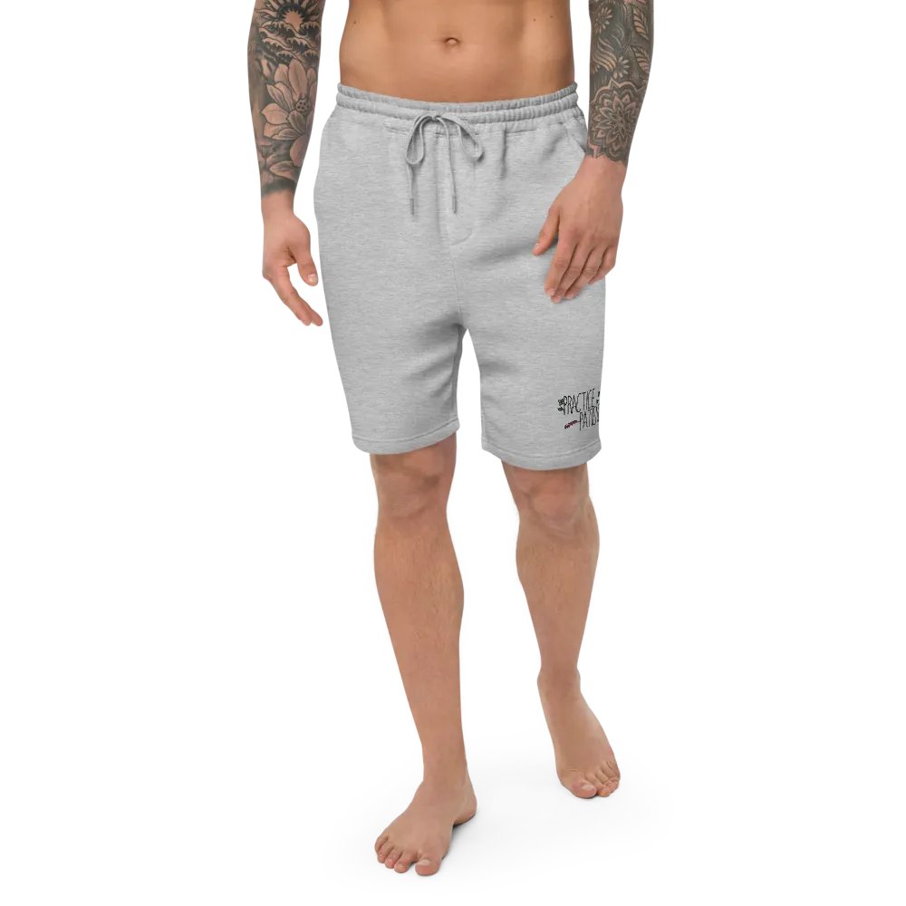 Practice Patience Men's Fleece Shorts product image (2)