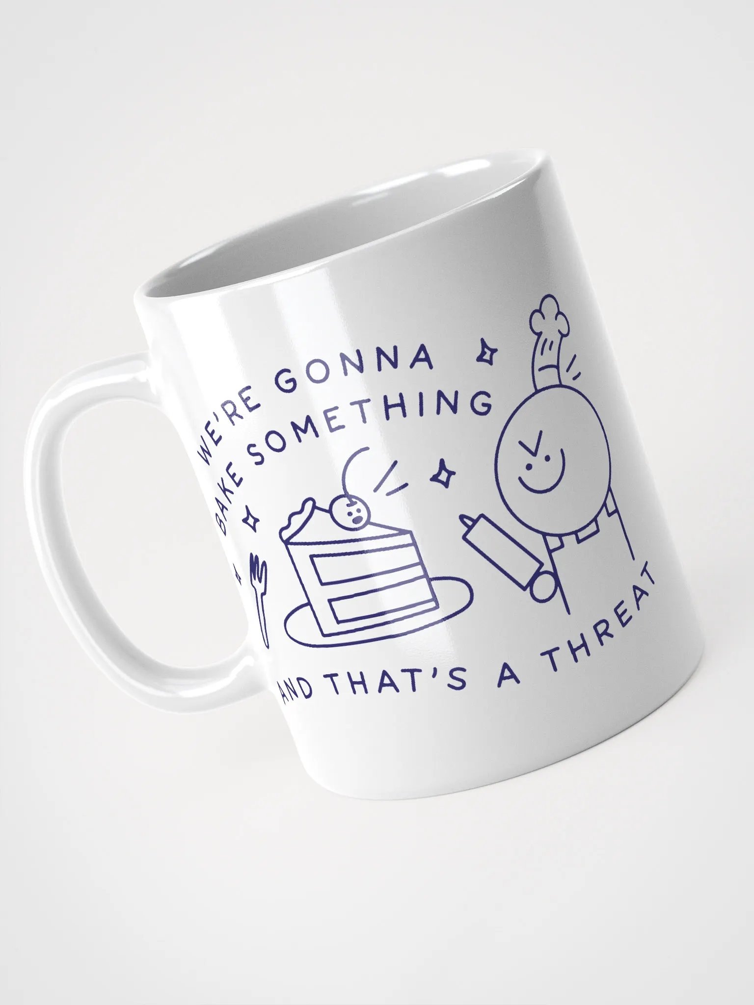 'And That's a Threat' Mug product image (3)