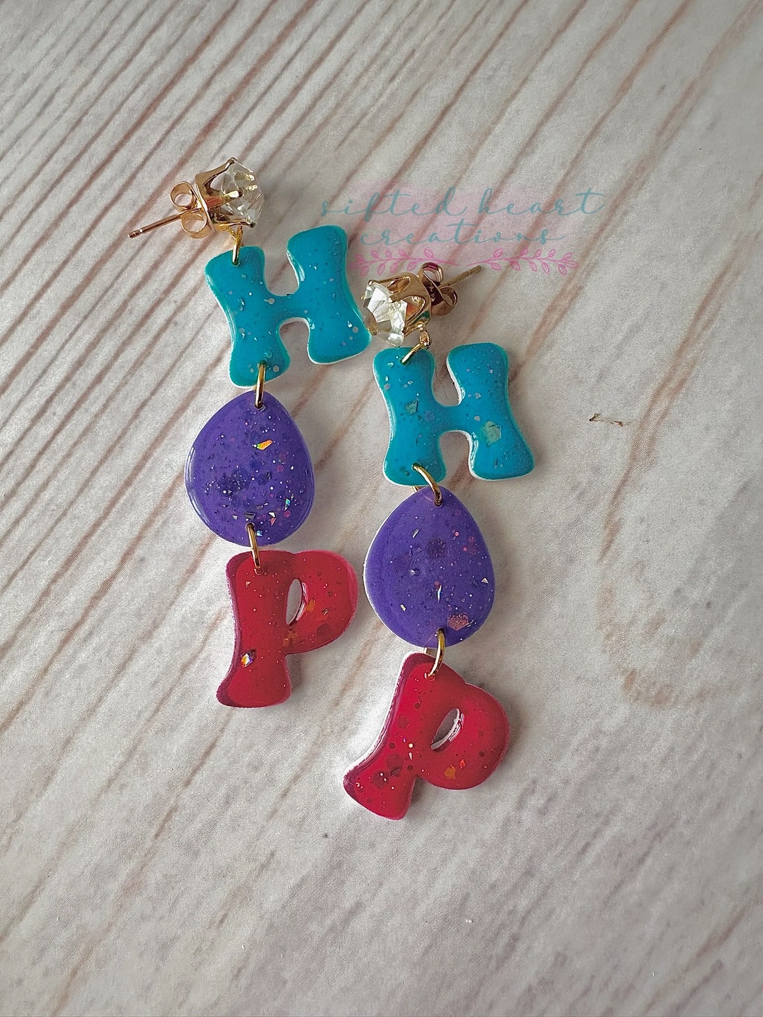 H-O-P Dangle Earrings product image (1)