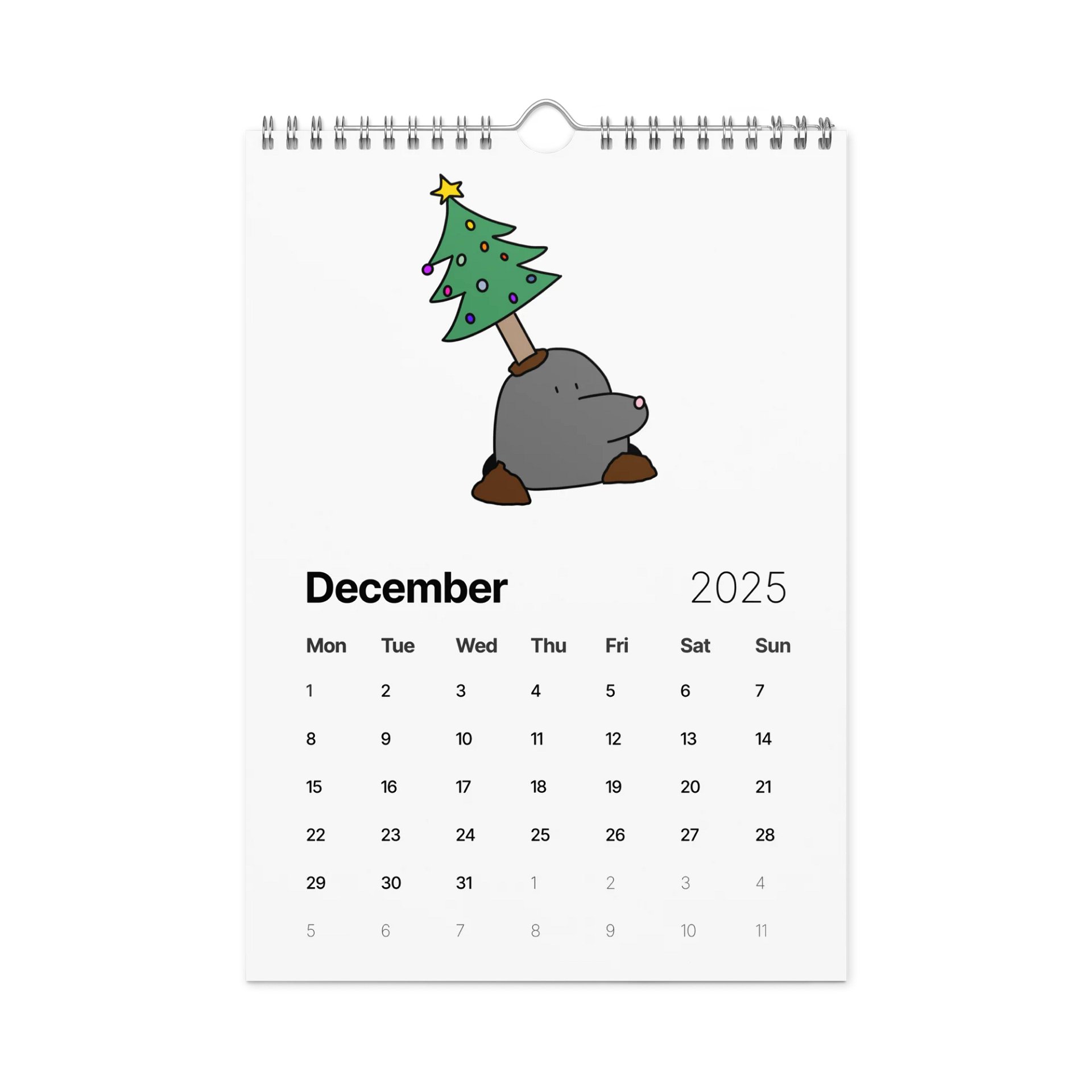 Character Wall Calendar product image (4)