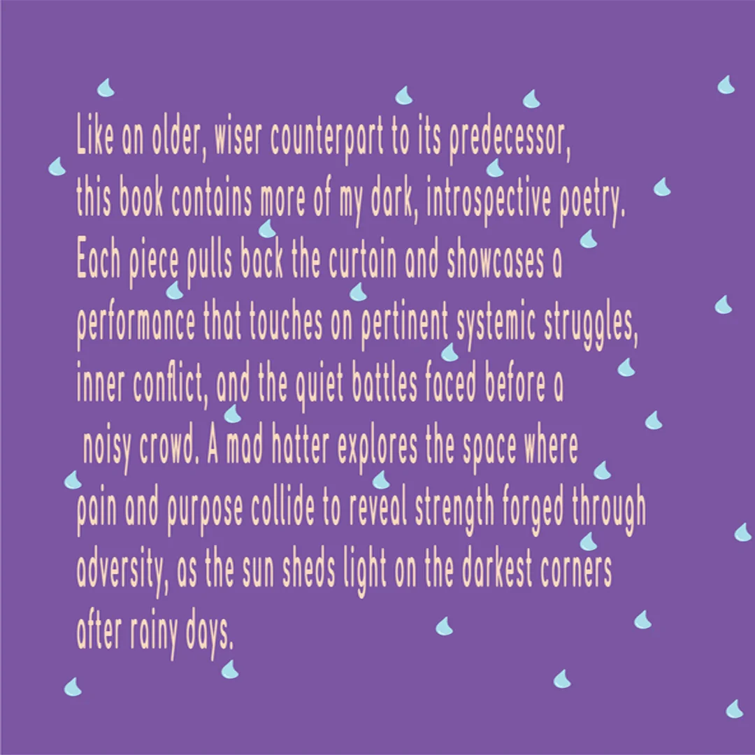 A Mad Hatter Spills Tea & Tears (Signed Copy) product image (2)