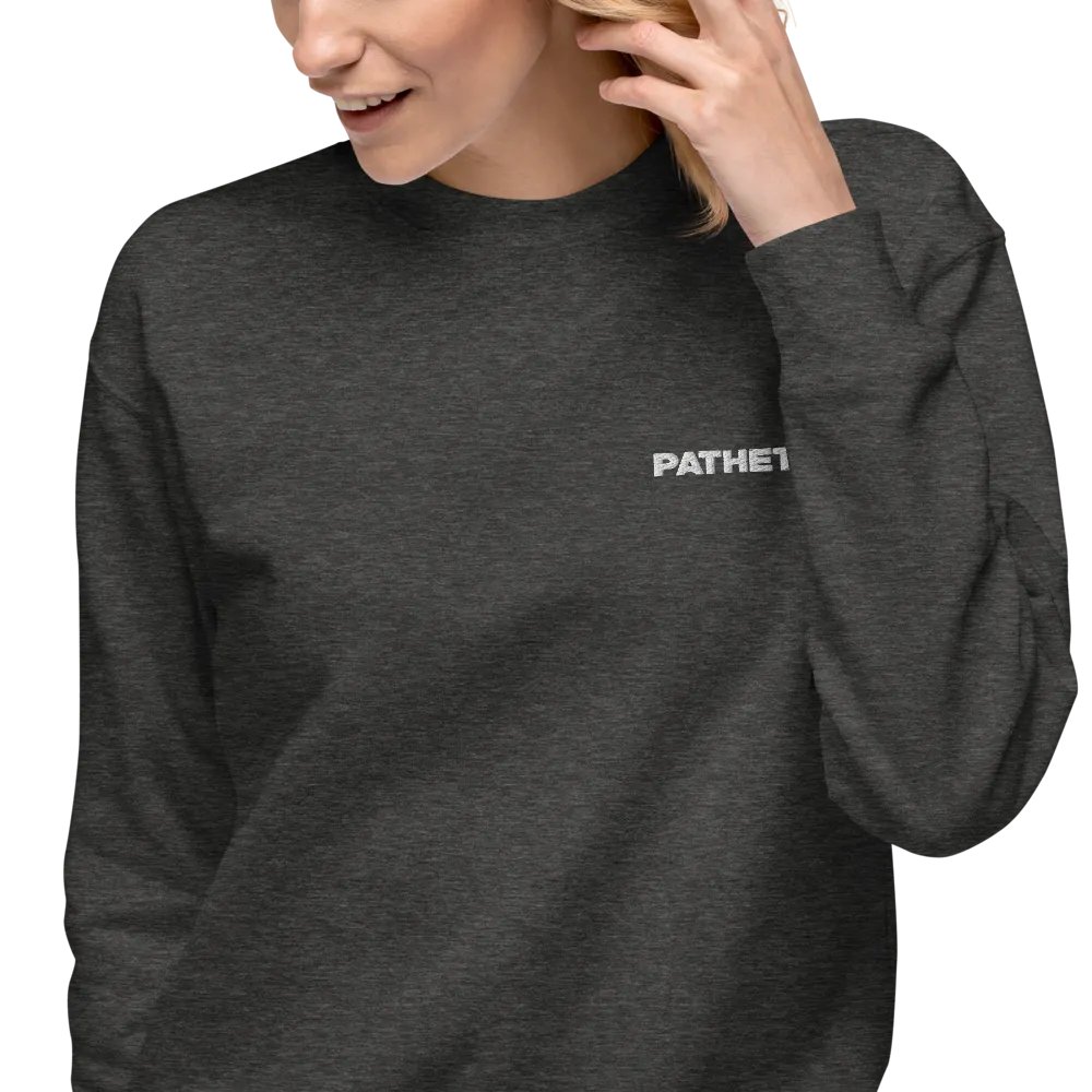 Pathetic Sweater - Embroidered product image (4)