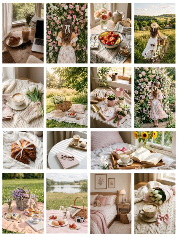 Cottagecore & Bookstagram Photos of Flowers product image (2)