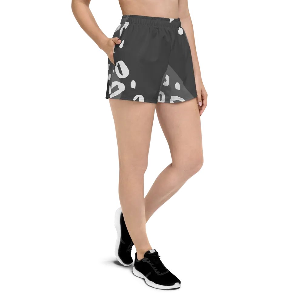 Flowing Grey Athletic Shorts product image (3)