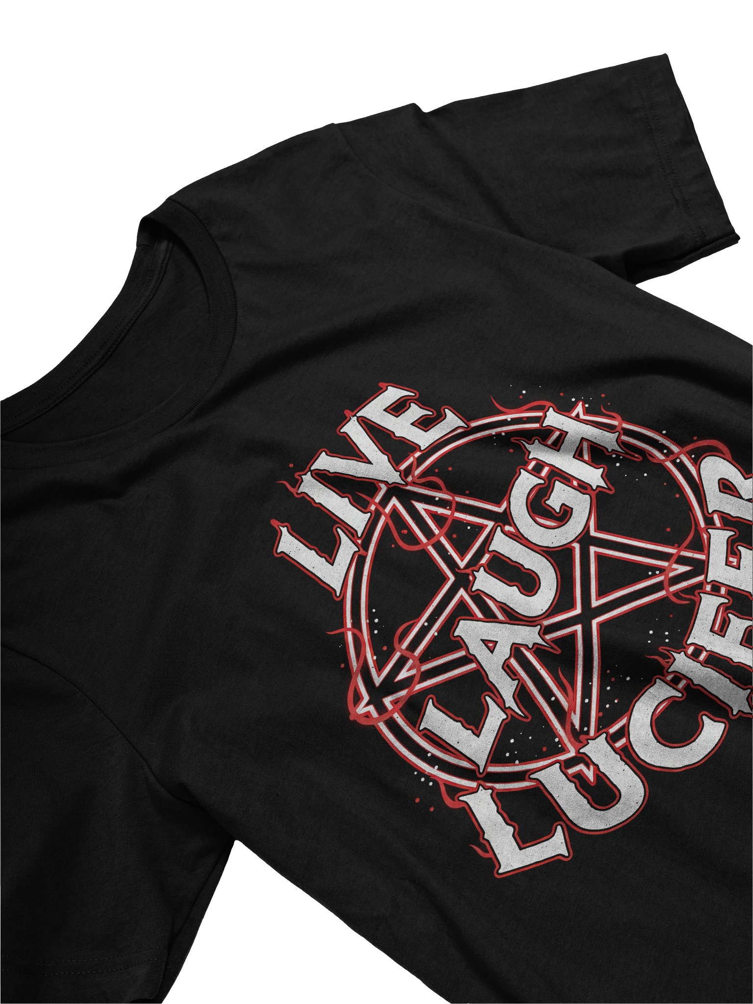 Live Laugh Lucifer 2026 Tee - Black product image (4)