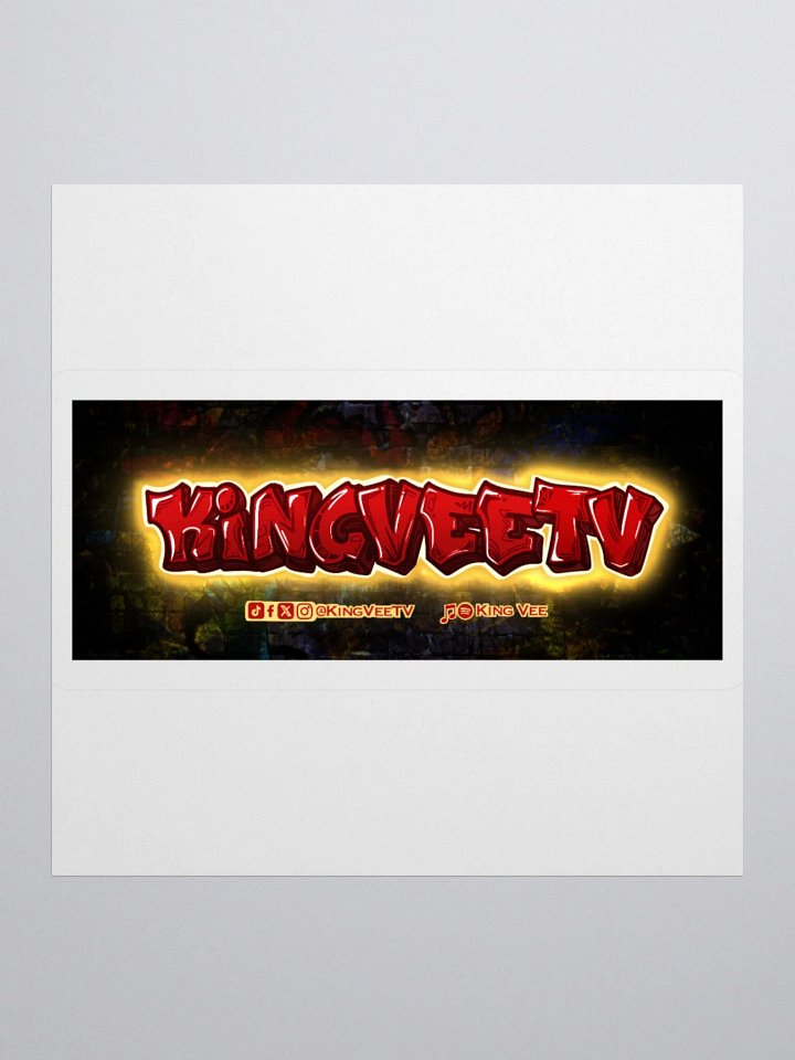 Graffiti KingVeeTV Sticker Set product image (1)
