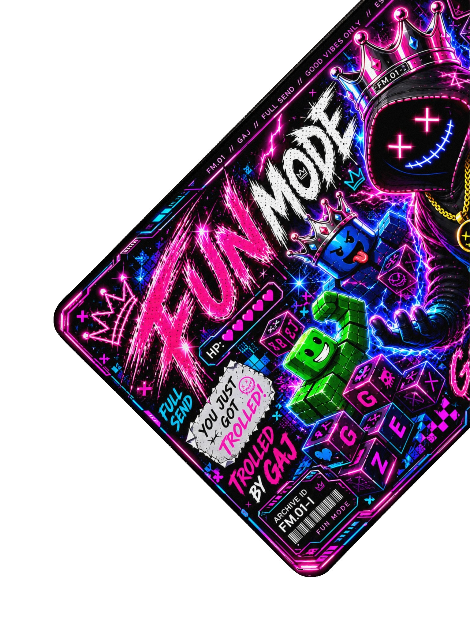 FUN MODE - Gaming Desk Mat product image (3)