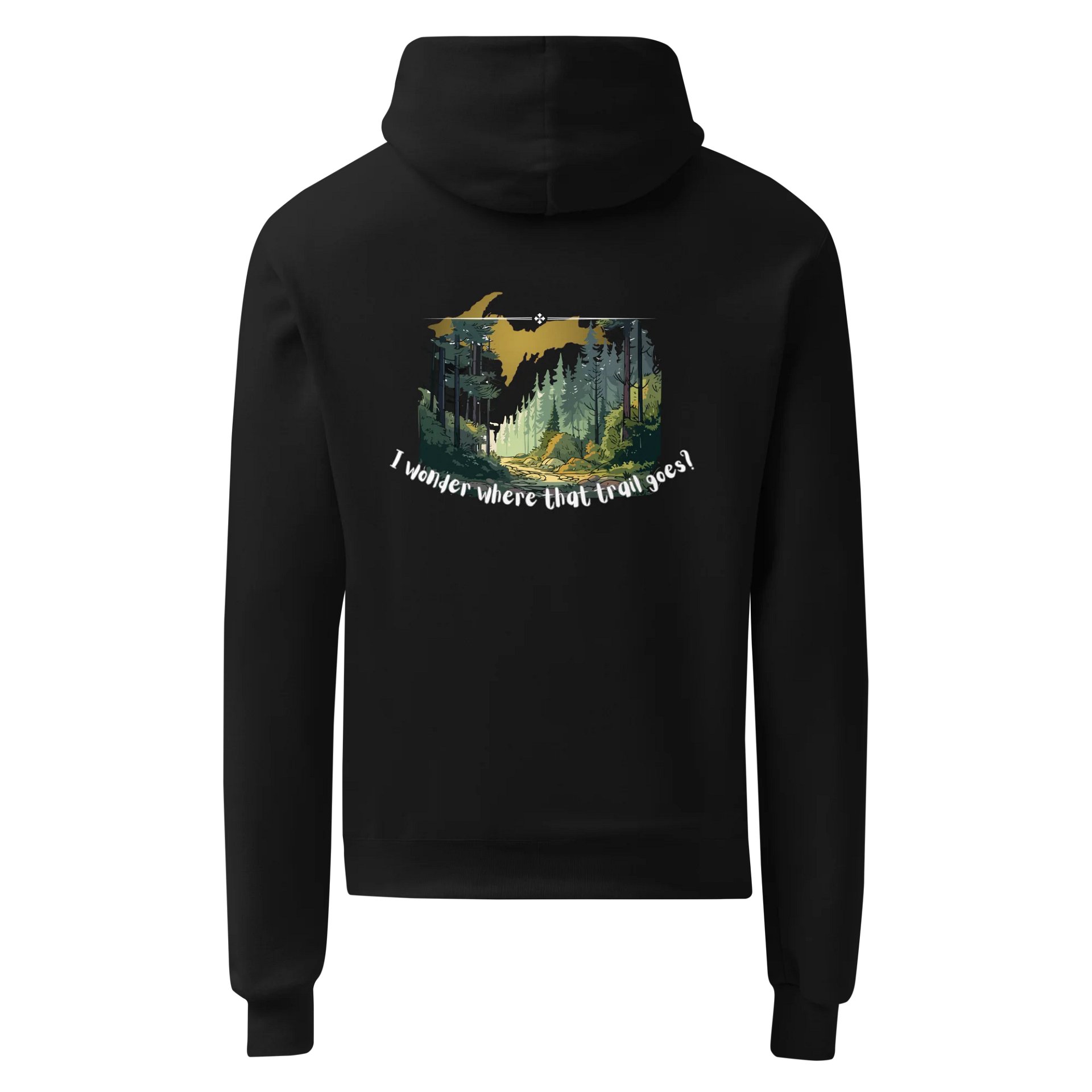 Where does that trail go Champion Hoodie product image (3)