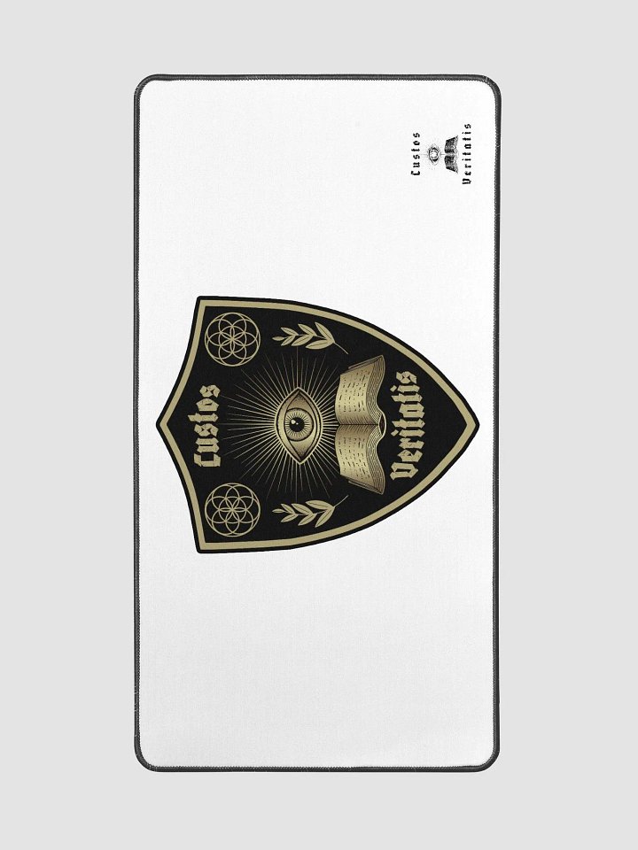 Custos Veritatis Shield Desk Mat product image (2)