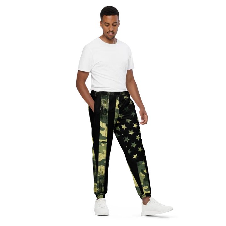 Camo Patriot Unisex Track Pants product image (2)