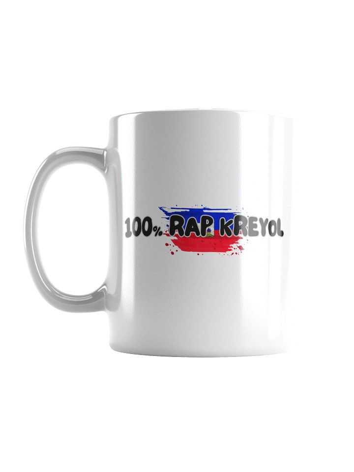 San pou san White Black Glossy Mug product image (1)