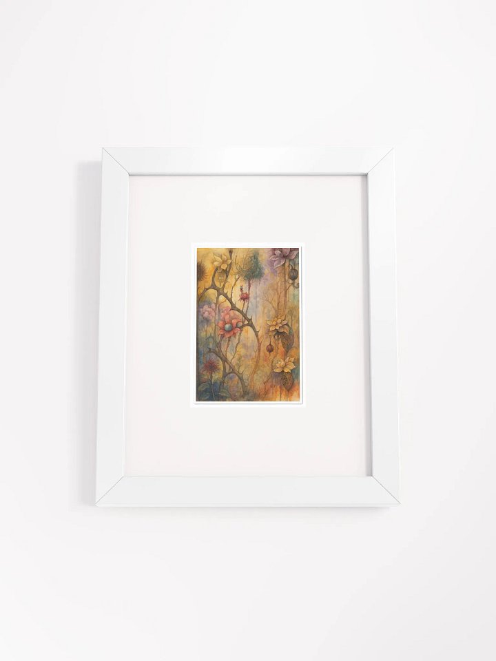 The Secret Garden Sketchbook Artprint Framed product image (1)