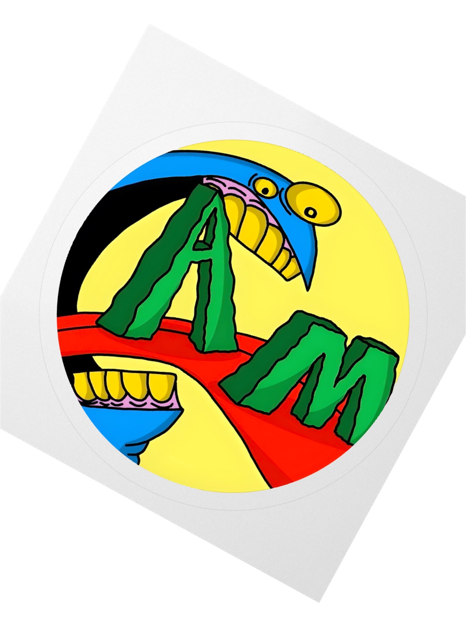 Alpha Mansion Logo Sticker product image (8)