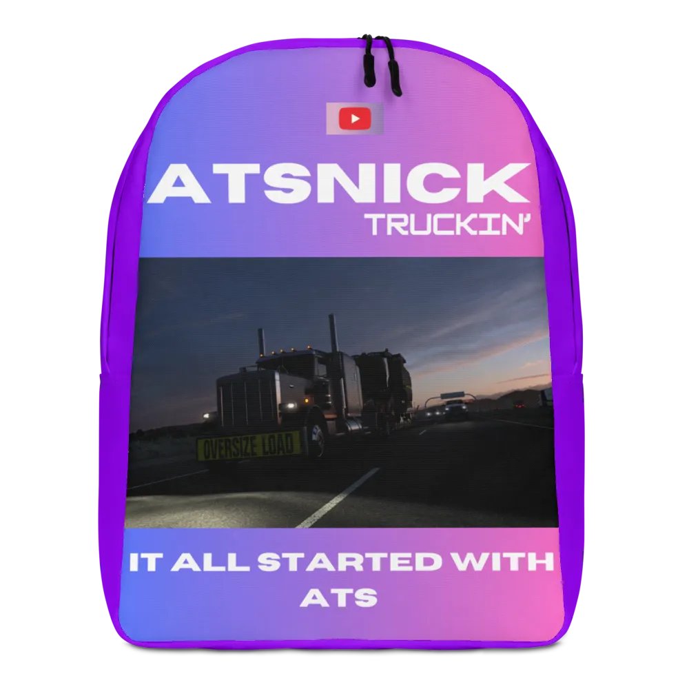 ATSNICK TRUCKIN' All-Over Print Backpack product image (1)