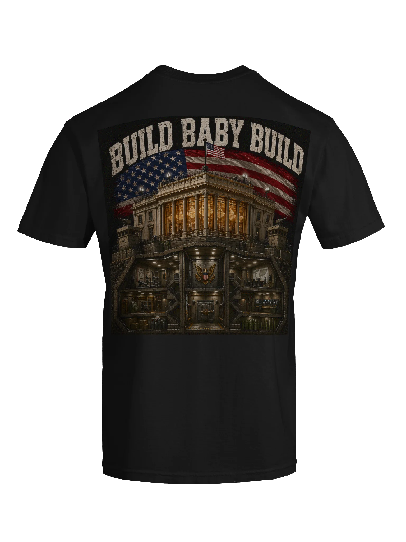 Men’s Black Build Baby Build Bunker product image (1)