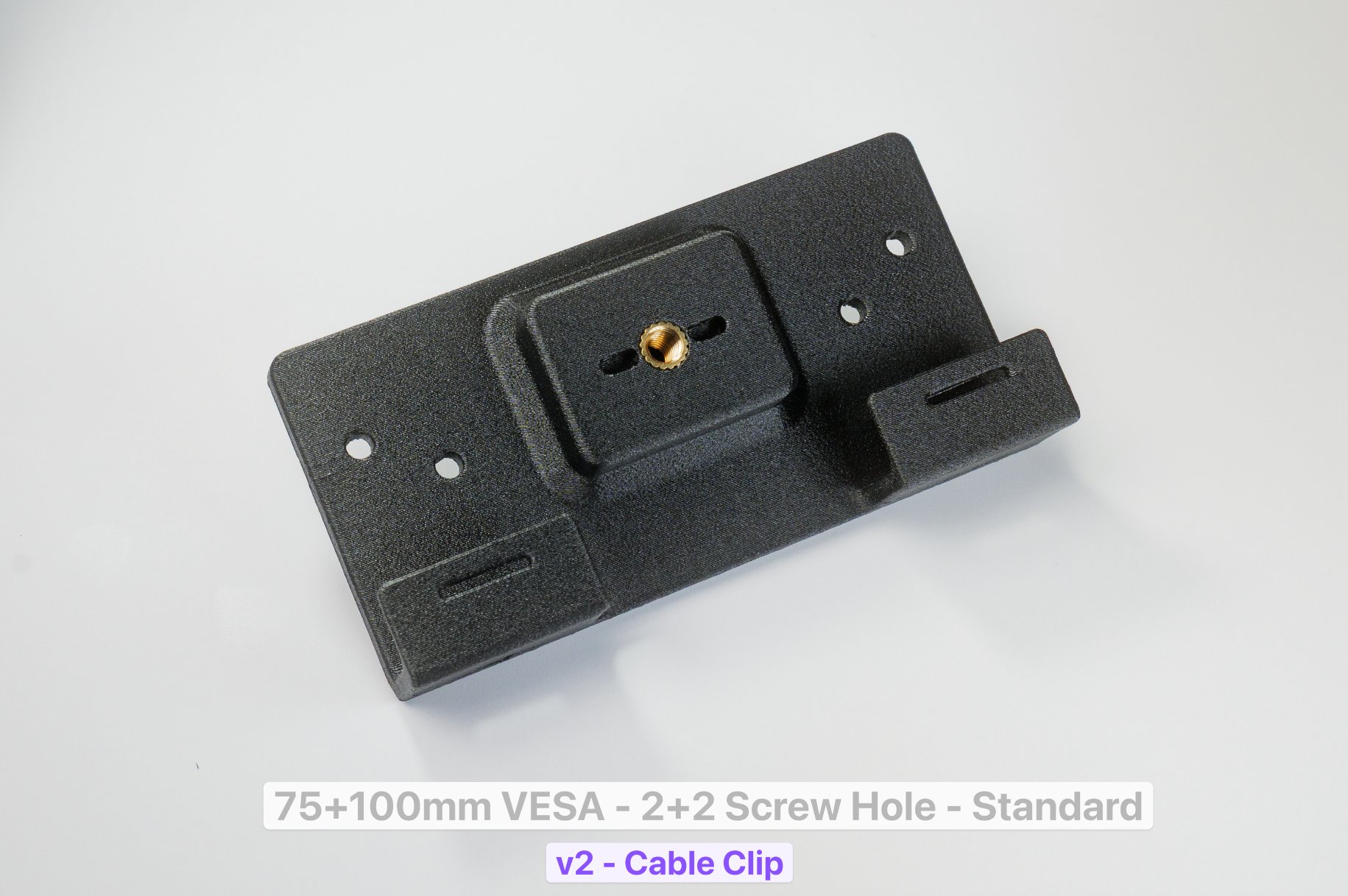 Portable Monitor 75+100mm VESA Adapter (2-Screw Version) product image (4)