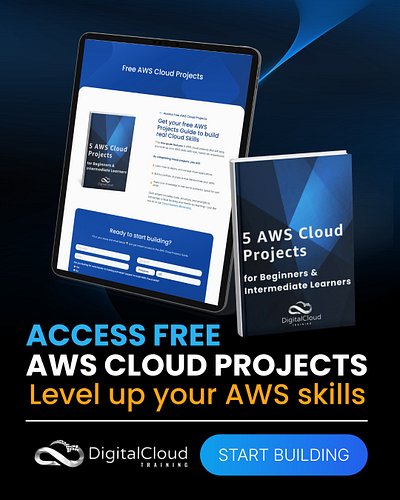 💻 Get your free #AWS Projects Guide and build real cloud skills.

This free guide includes hands-on AWS projects to help you ...