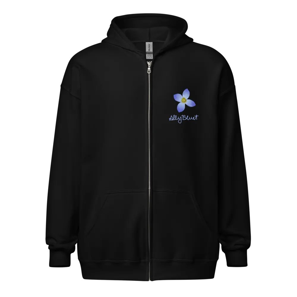 AllyBluet Zip Hoodie product image (1)