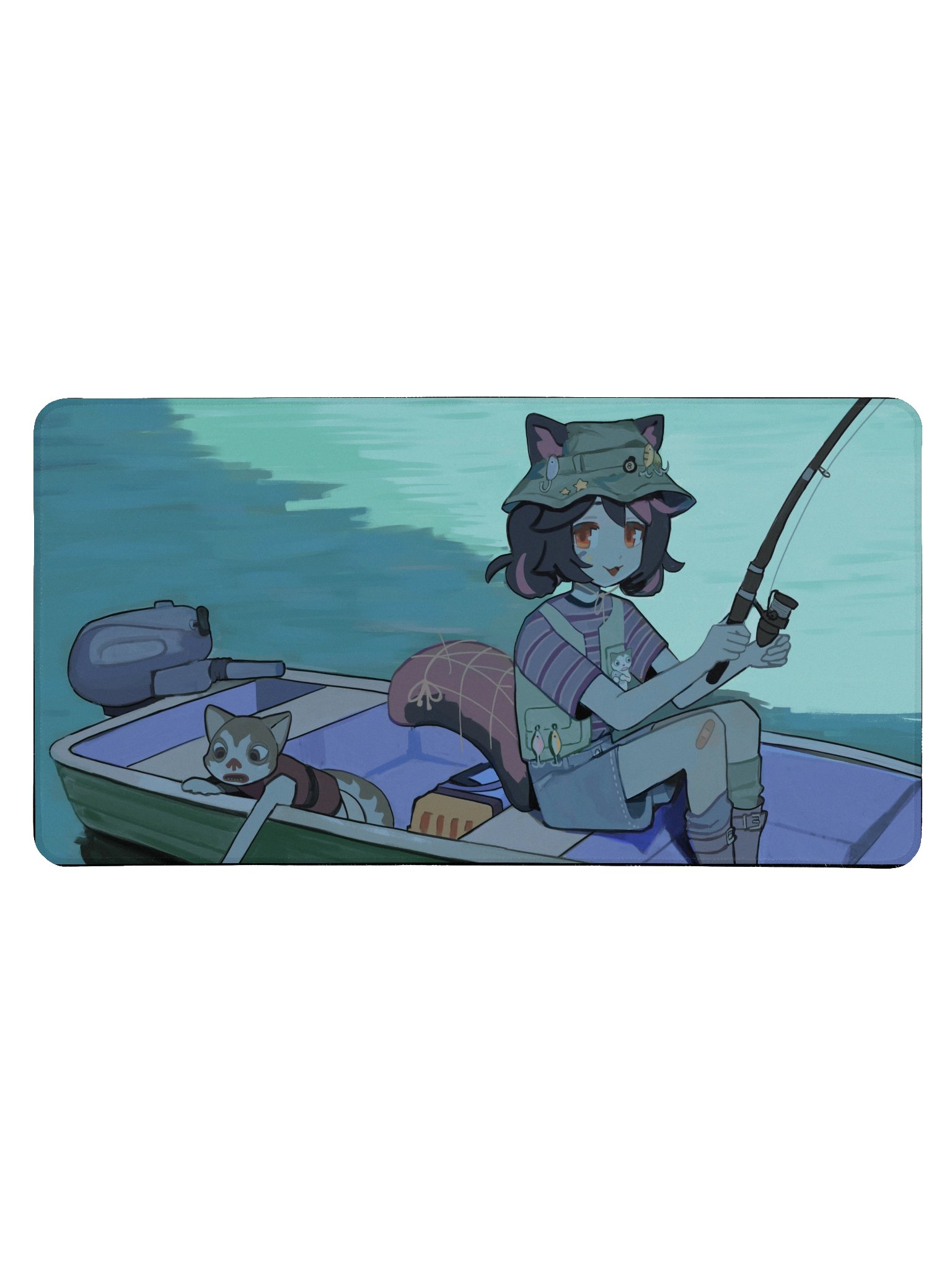 Fishin' mousepad product image (1)