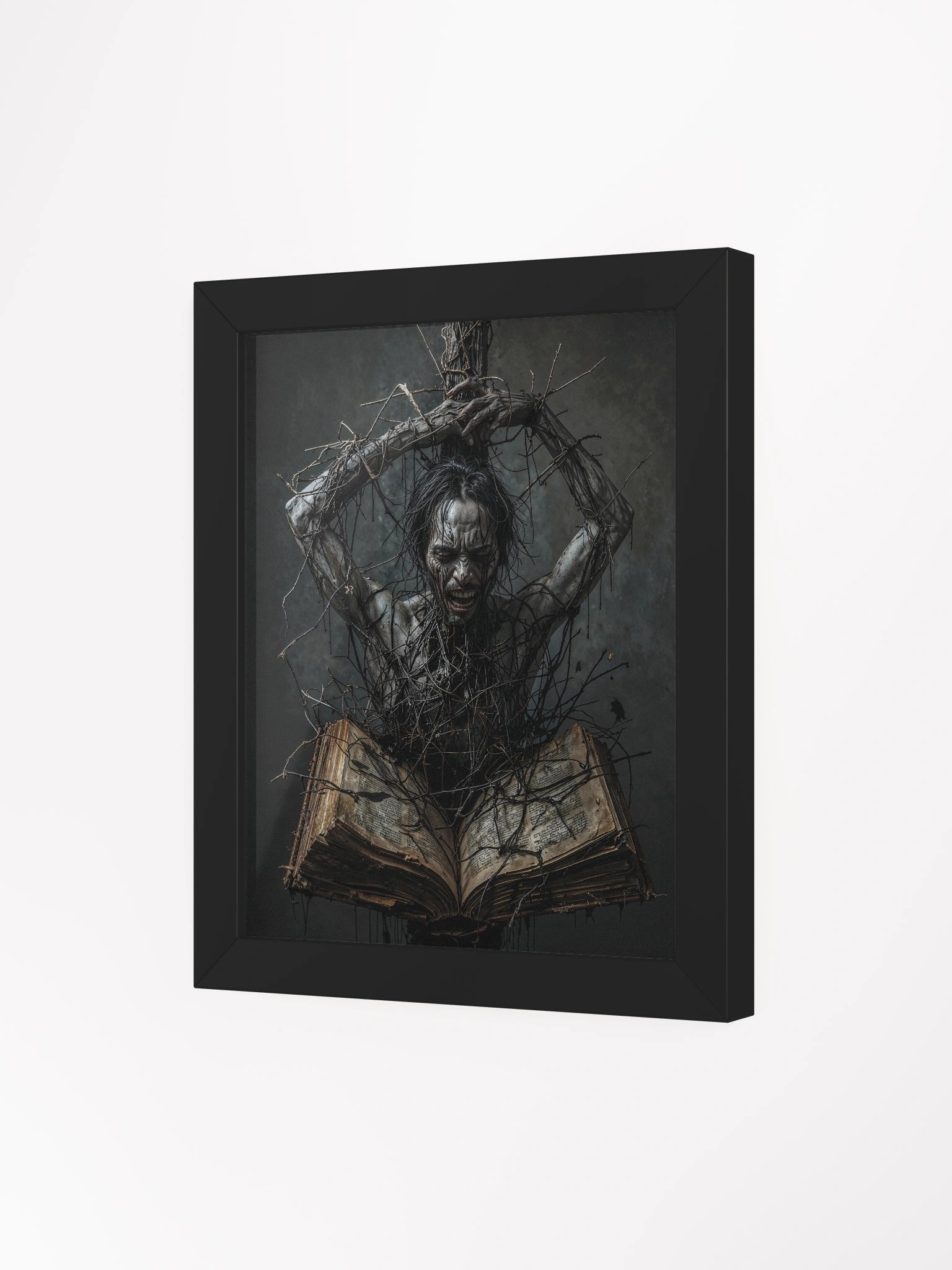 The Cursed Verse Framed Print product image (16)