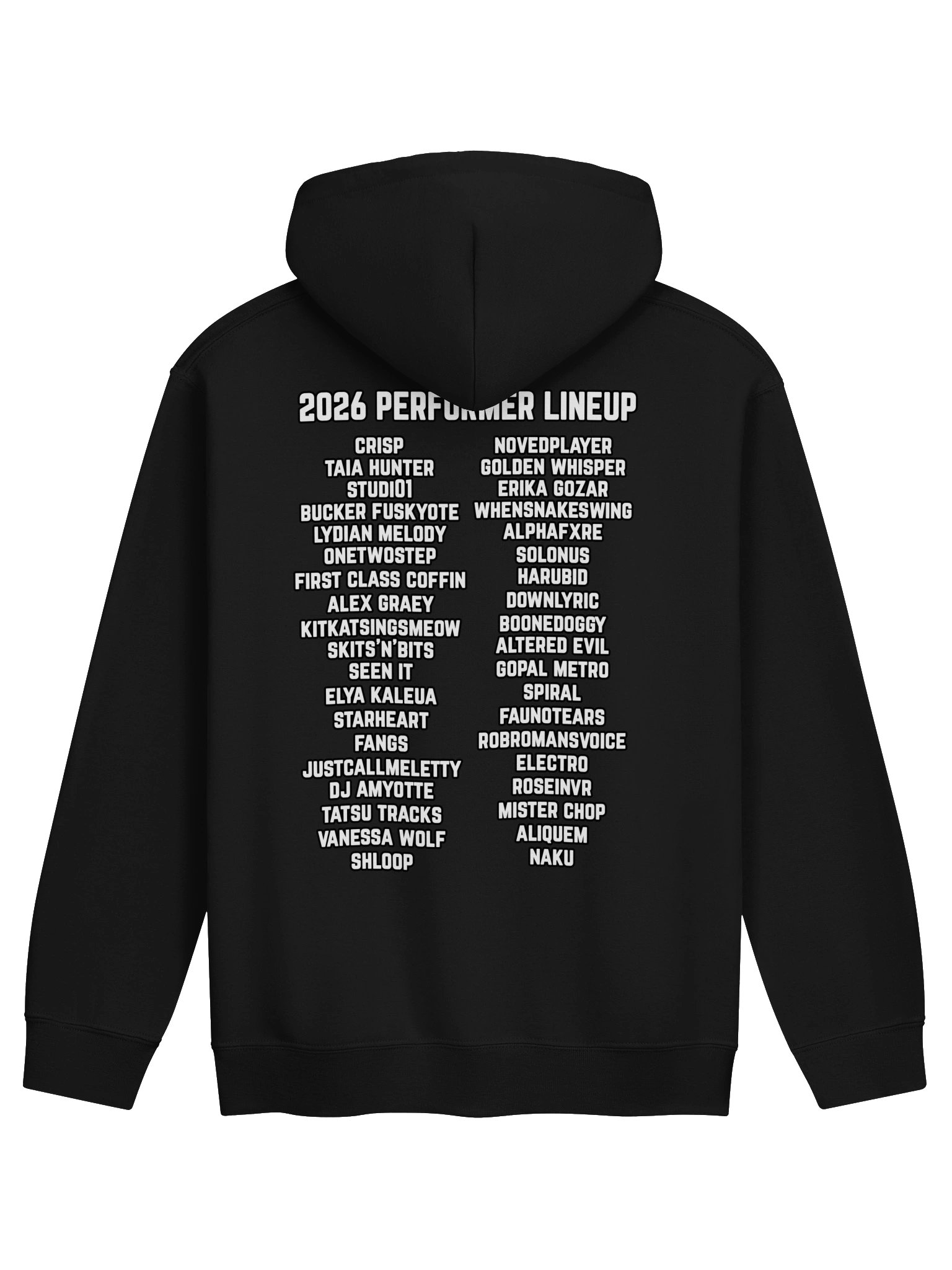 SFF 26 Performer Hoodie product image (2)