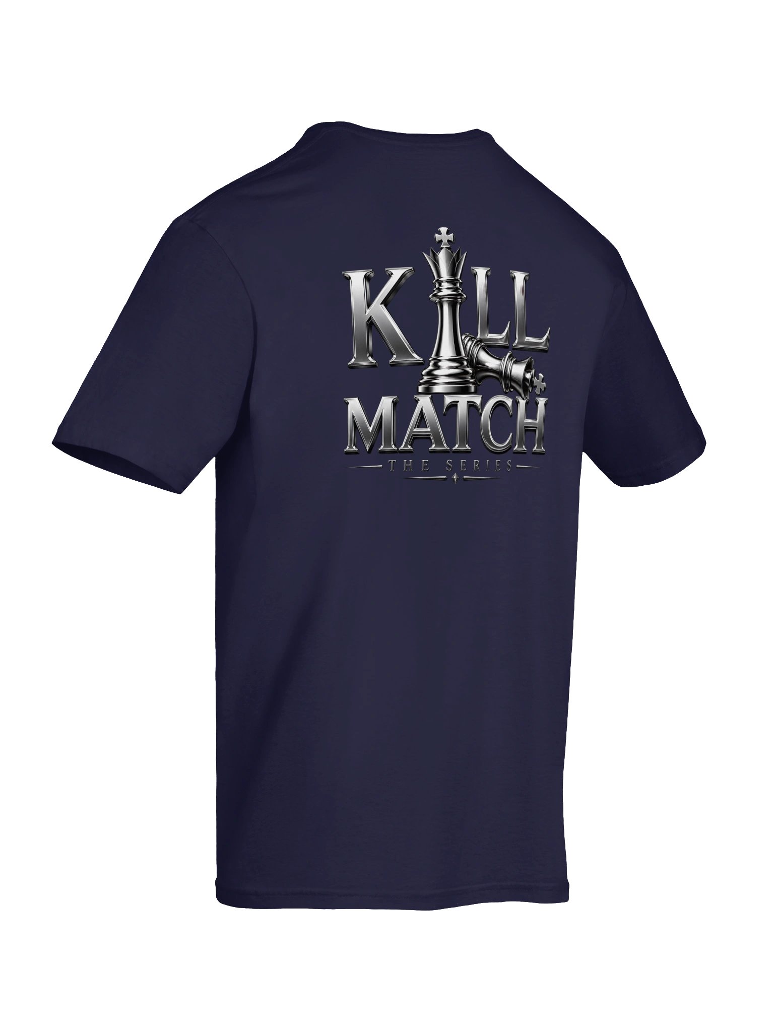 KM “KILL MATCH Checkmate” Tee — Silver Edition product image (8)