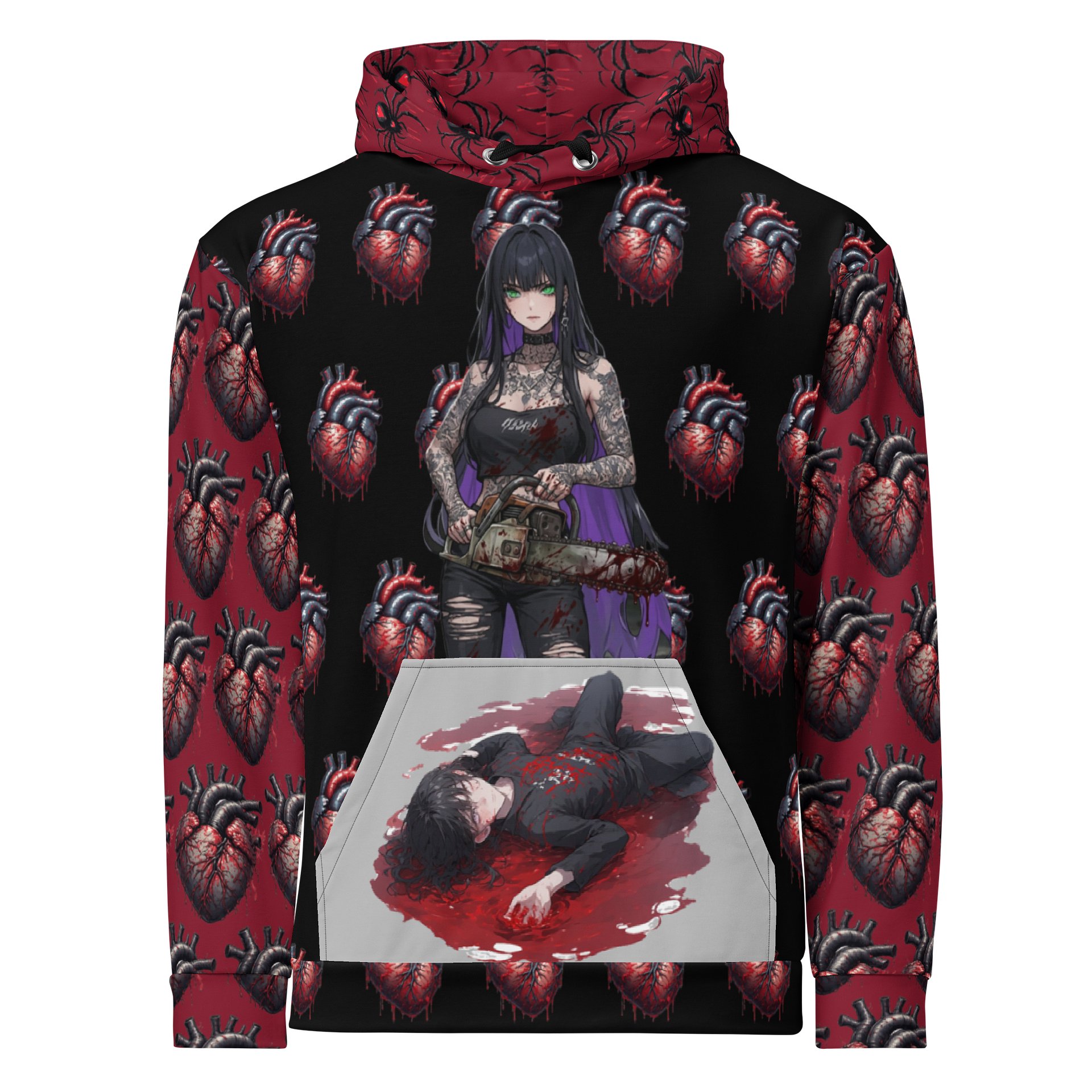 Heart Vibes Cotton Hoodie product image (1)