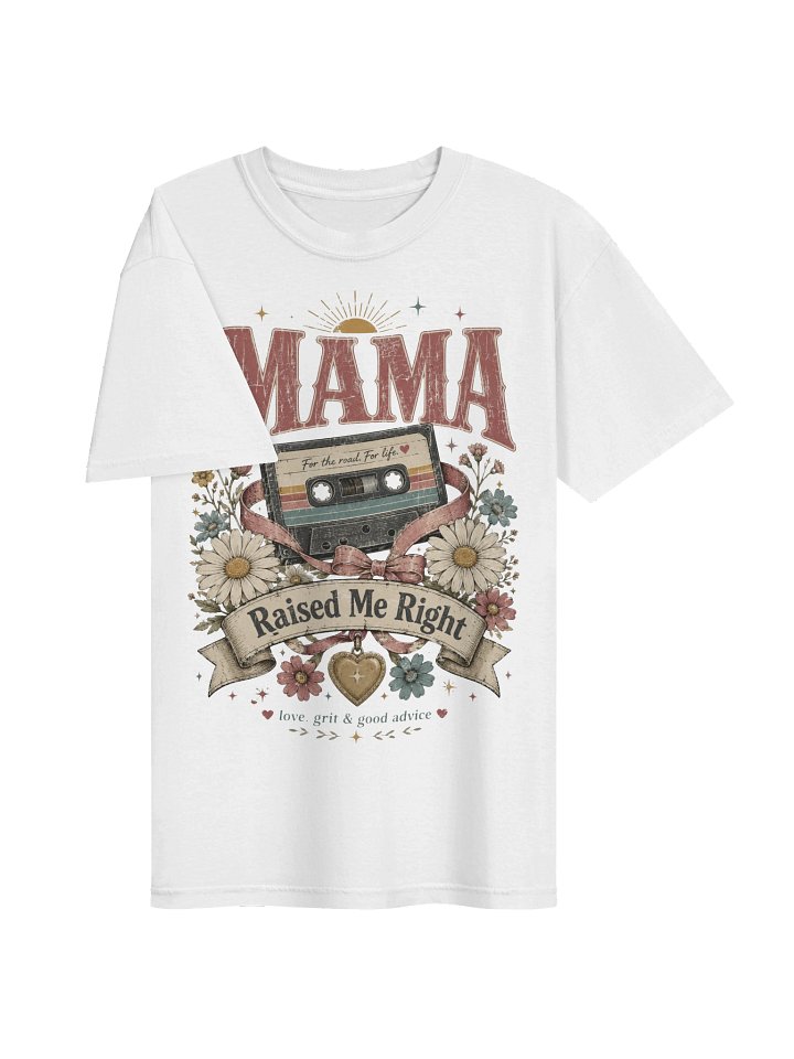 Mama Raised Me Right Vintage Graphic Tee, Comfort Colors Mama T-Shirt, Mother’s Day Gift, Unisex product image (67)