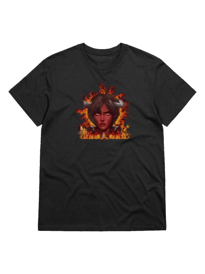 Black Regular Fit T-Shirt Dawn of Silence: Khirey product image (1)