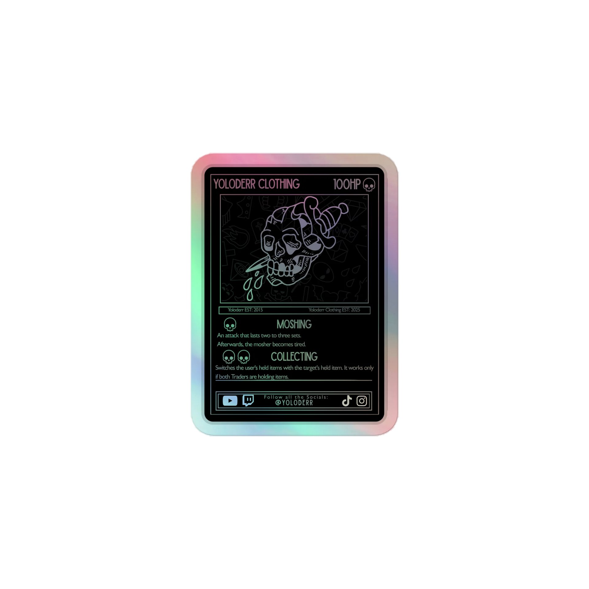 Yolo'em all Sticker! product image (1)