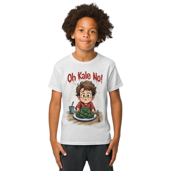 Oh Kale No! Youth Moisture-Wicking Sports Tee product image (9)