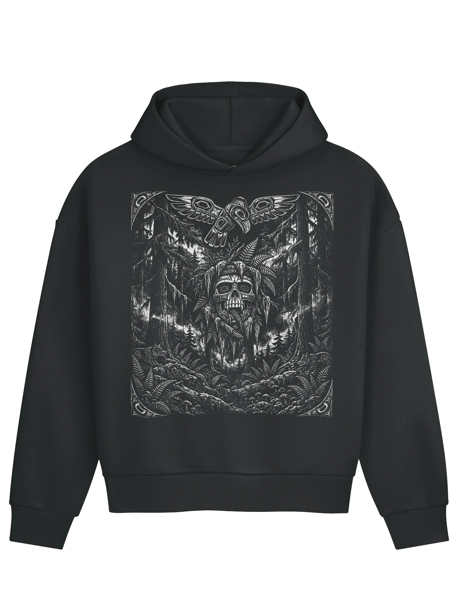Cedar Grove Grey Wash Hoodie product image (1)