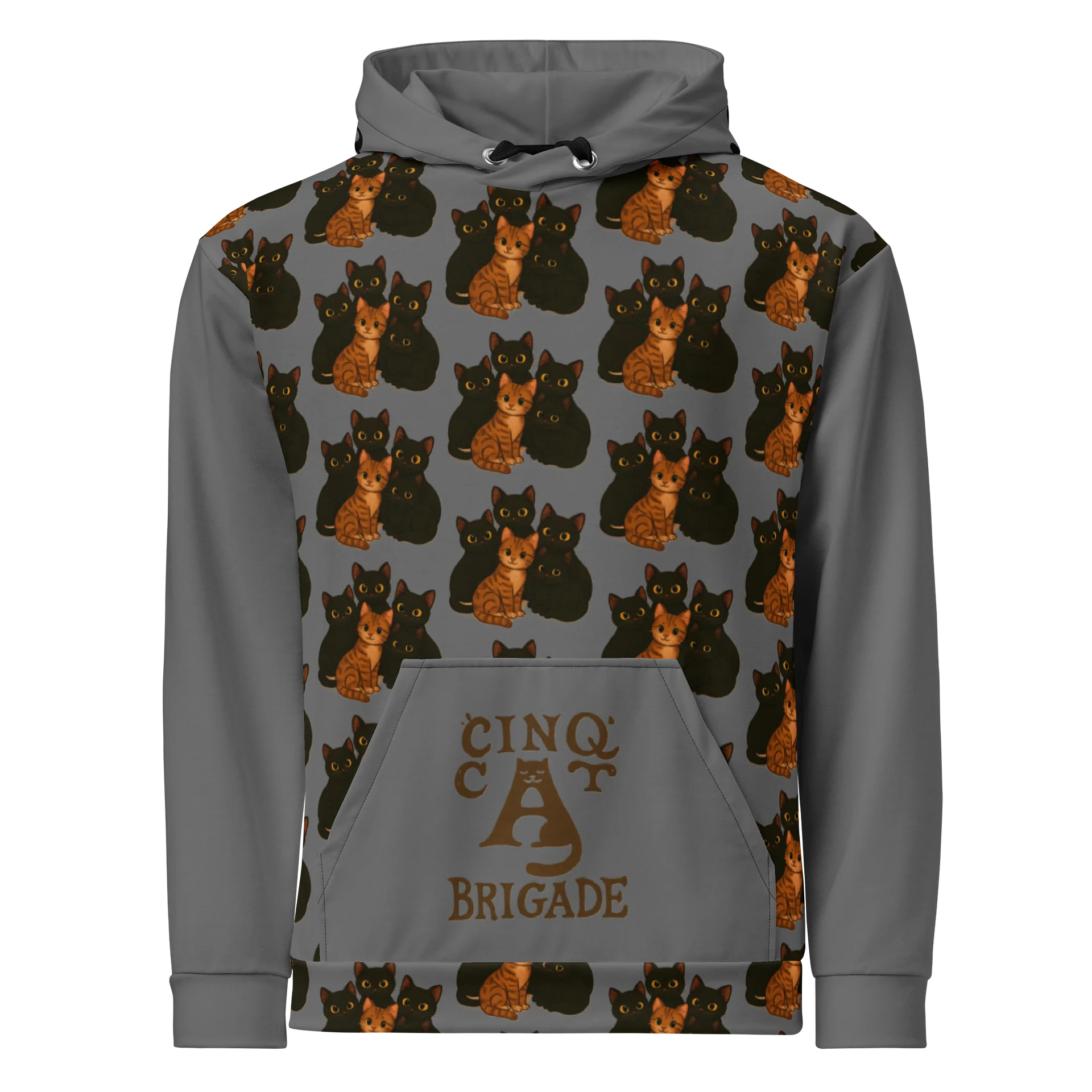 cat brigade Recycled Hoodie product image (1)