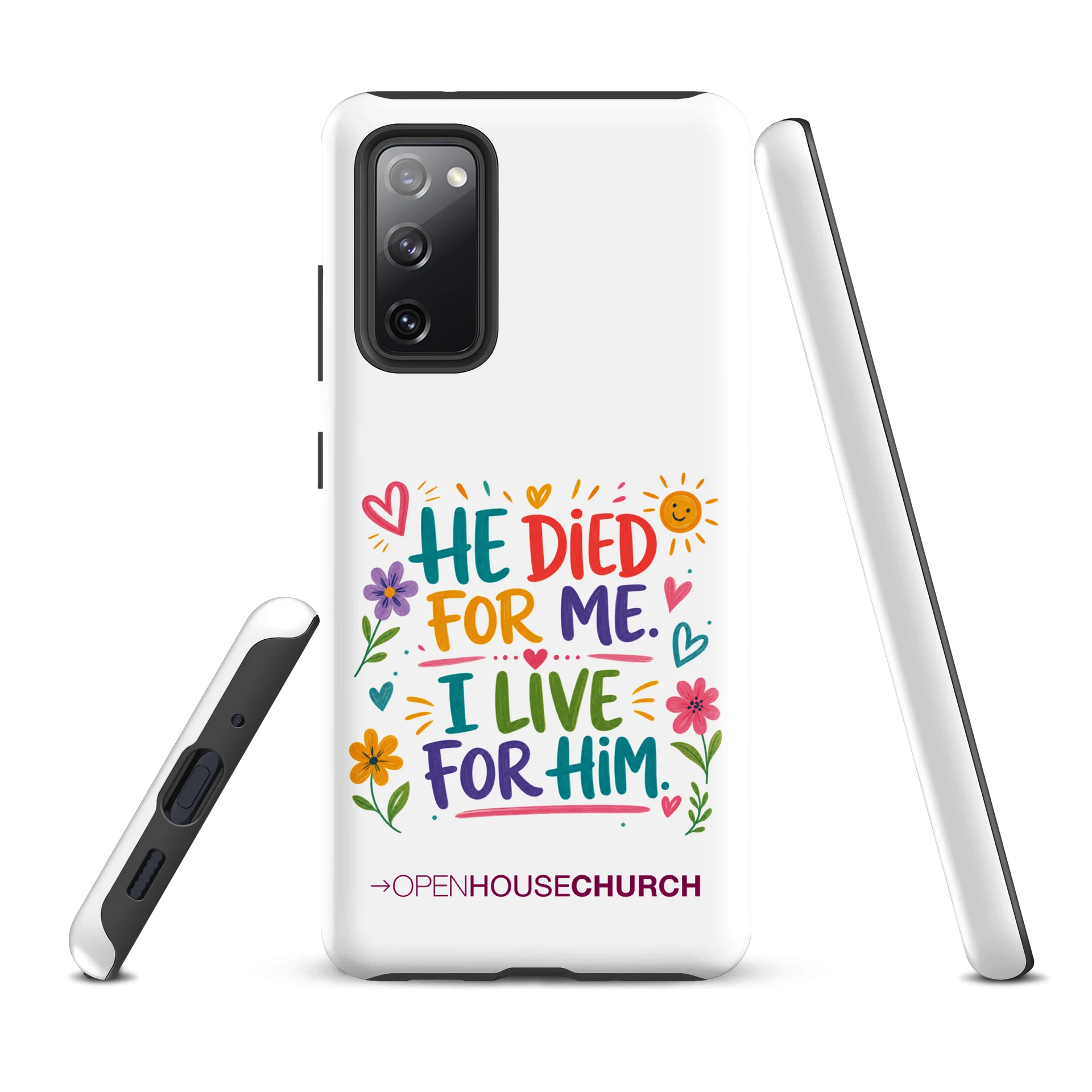 SAMSUNG Phone Case - He died for me product image (1)