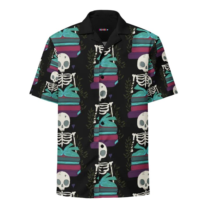Skelly Book Club Hawaiian Shirt product image (1)