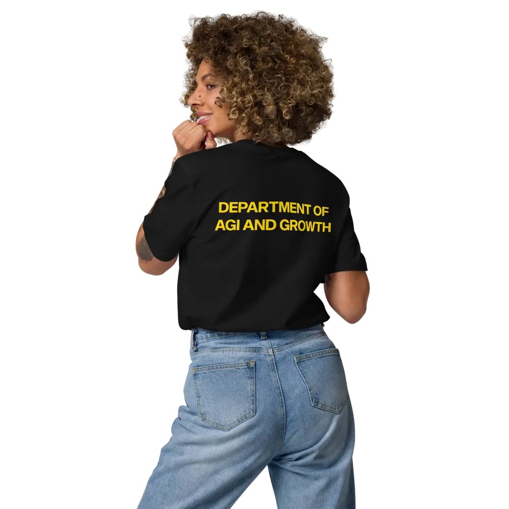 department of agi and growth t-shirt - 100% organic cotton product image (10)