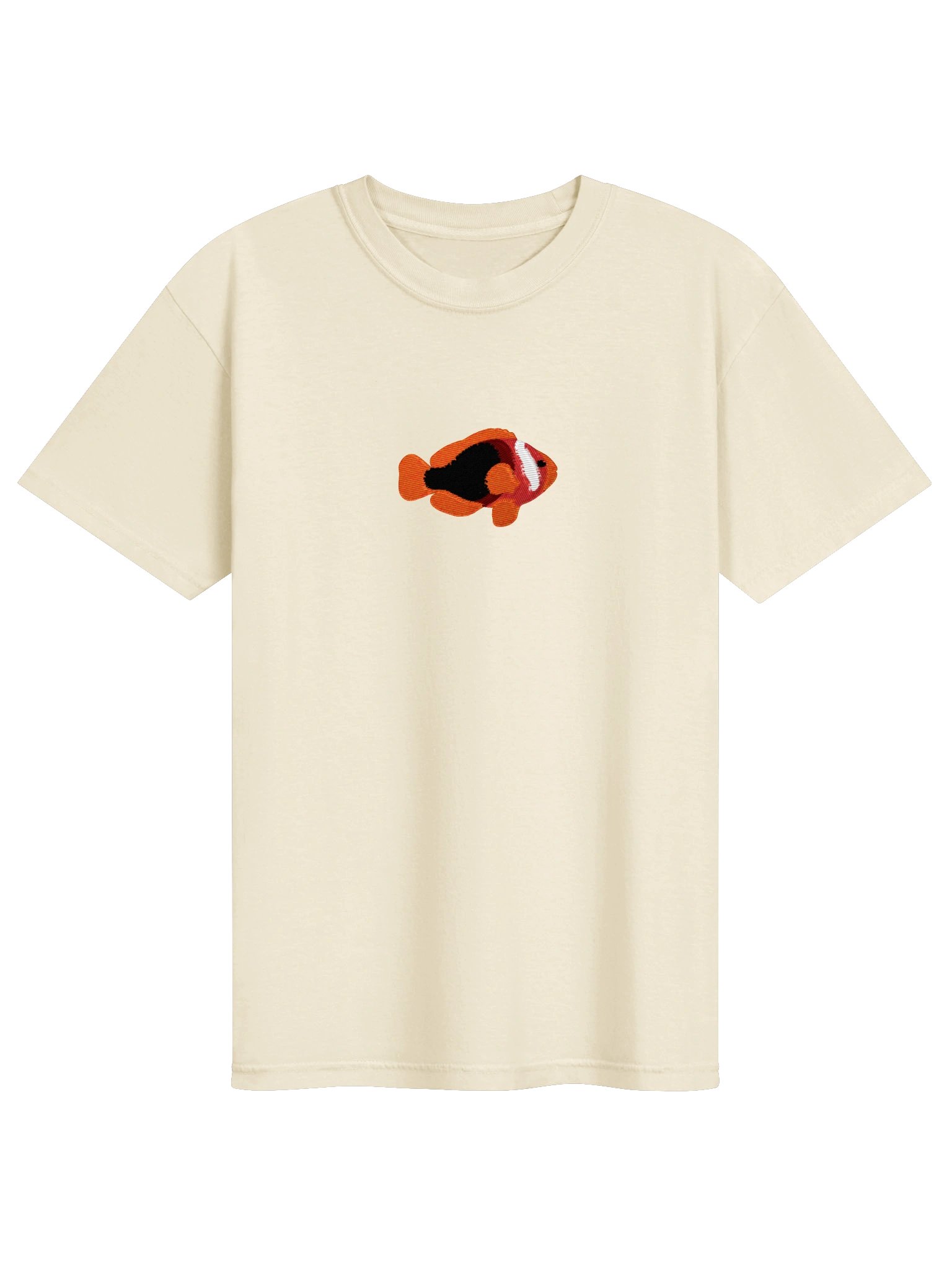 Tomato Clownfish Embroidered Shirt | Reef Aquarium Fish Embroidery Tee | Saltwater Marine Fish Apparel product image (49)