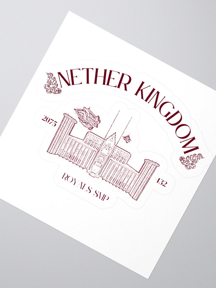Royals SMP Nether Kingdom Sticker product image (2)