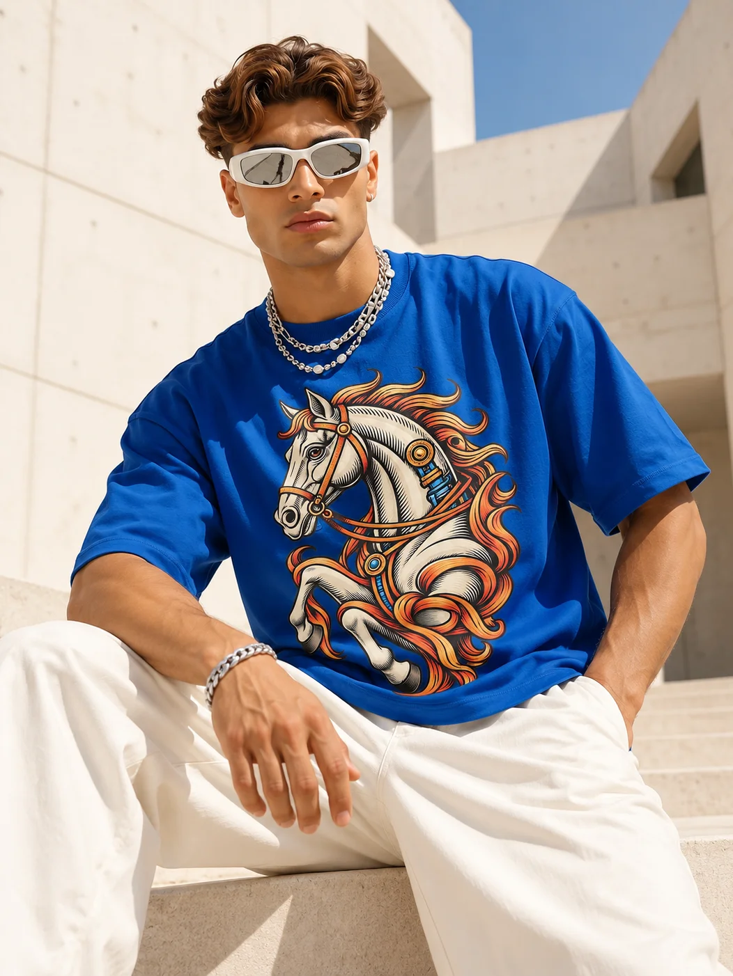 FIREBORN - Surreal Horse Art T-Shirt product image (21)