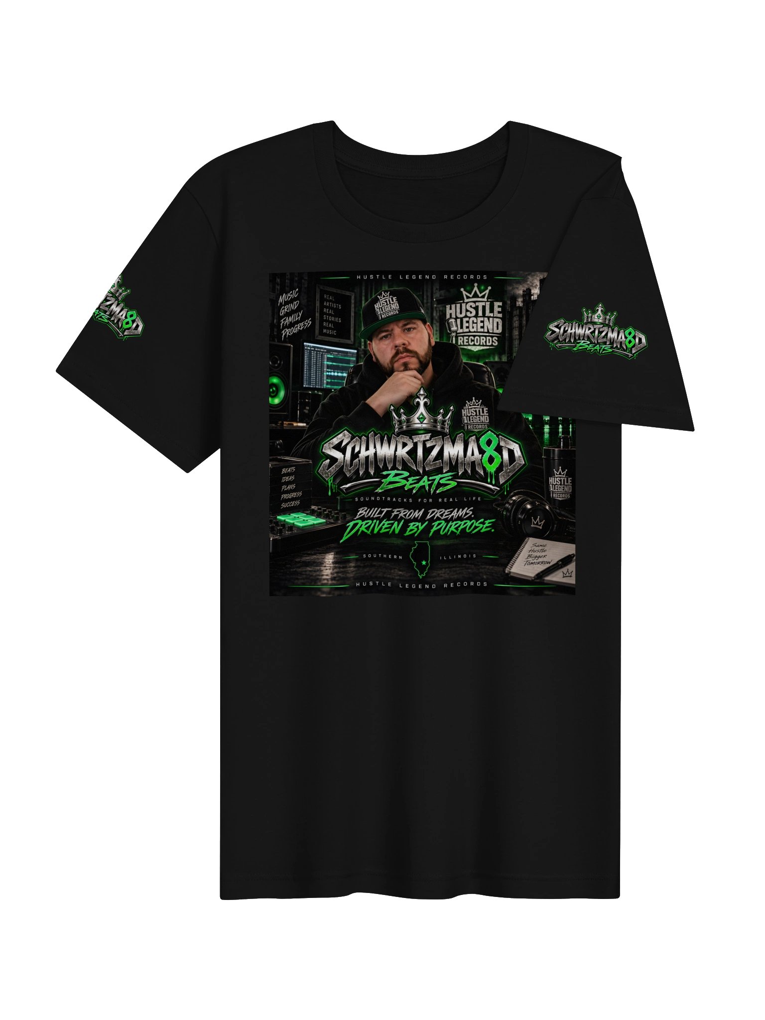 SCHWRTZMA8D BEATS Bella+Canvas Unisex Supersoft T-Shirt product image (4)